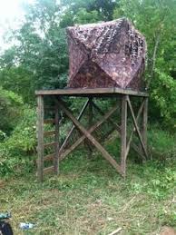 Deer Blind On A Stand